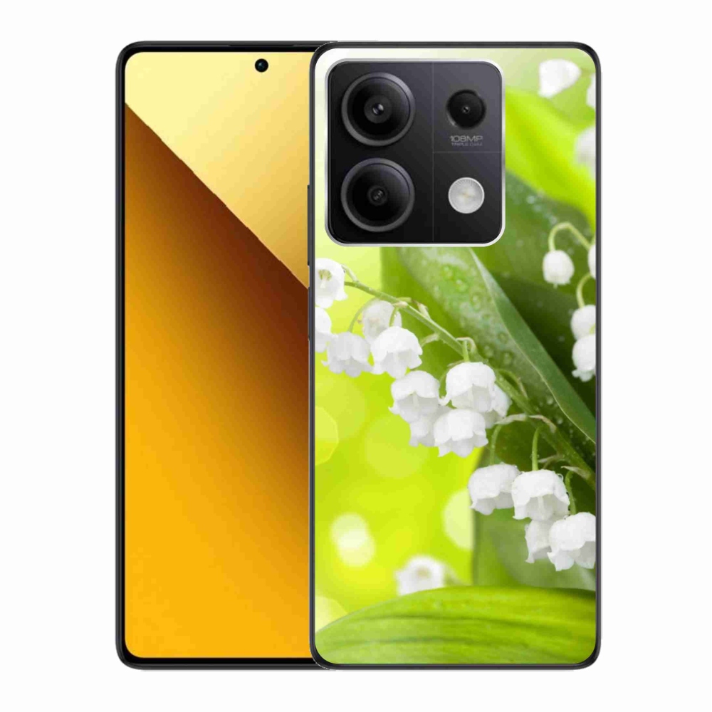Gelový kryt mmCase na Xiaomi Redmi Note 13 5G - konvalinka