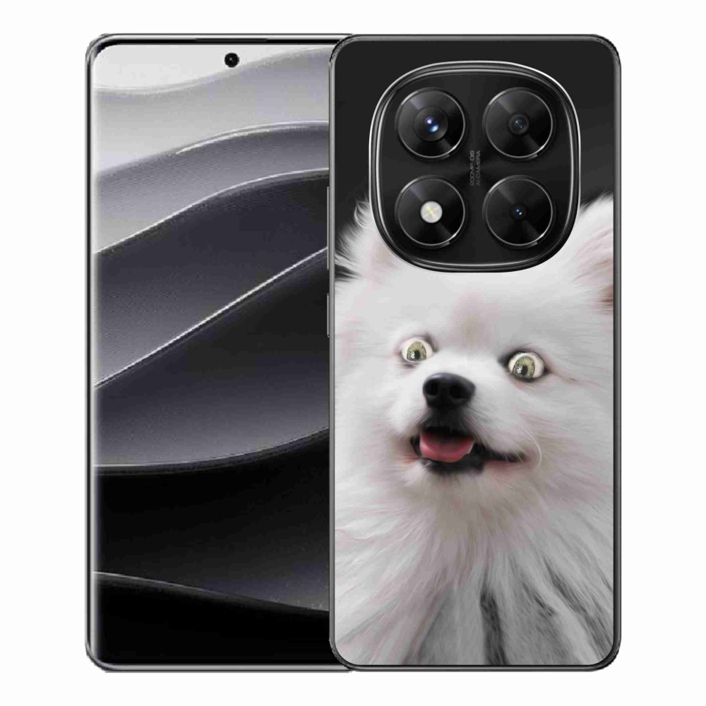 Gelový kryt mmCase na Xiaomi Redmi Note 14 Pro 5G/Poco X7 5G - bílý špic