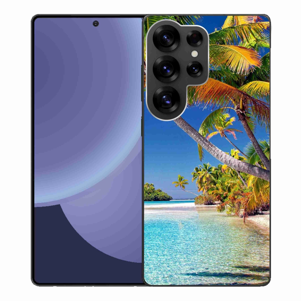 Gelový kryt mmCase na Samsung Galaxy S25 Ultra - mořská pláž