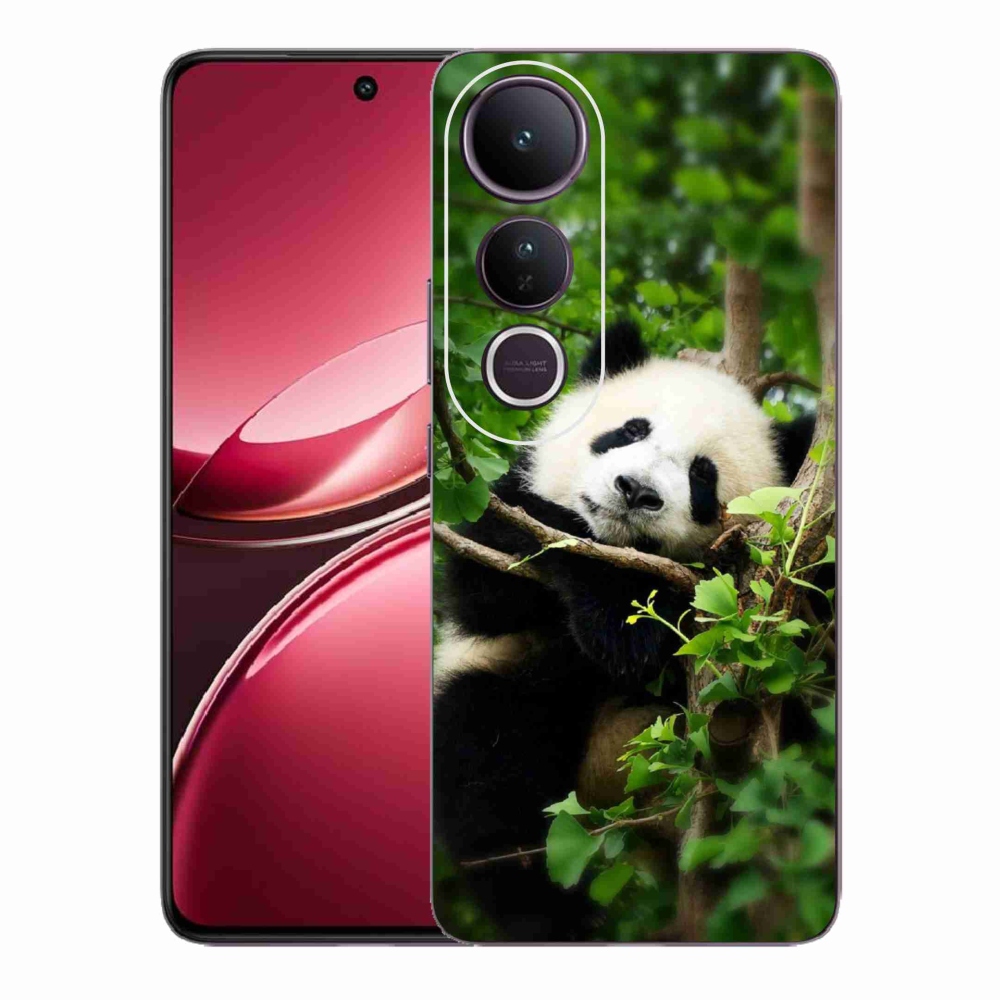 Gelový kryt mmCase na Vivo V50 Lite 4G/5G - panda