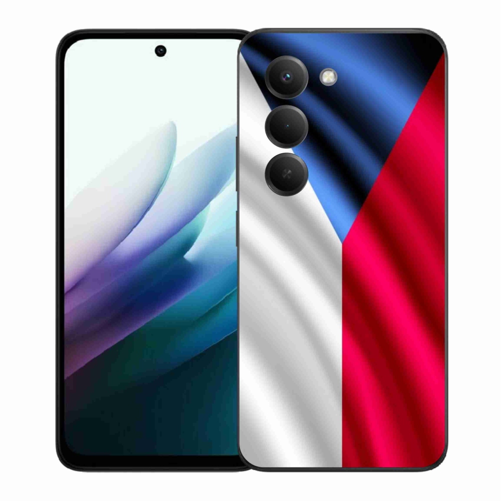 Gelový kryt mmCase na Xiaomi Redmi 15 4G/5G (171mm) - česká vlajka