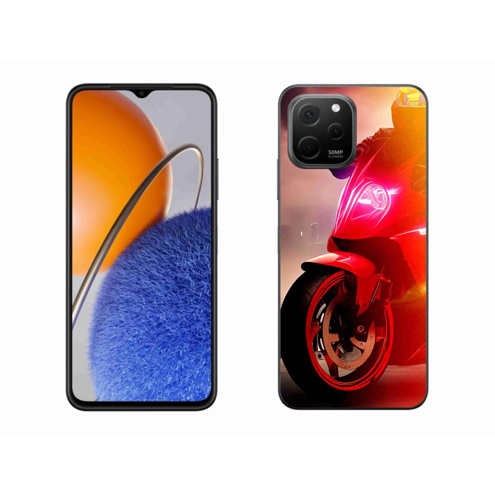 Gelový kryt mmCase na Huawei Nova Y61 - motorka