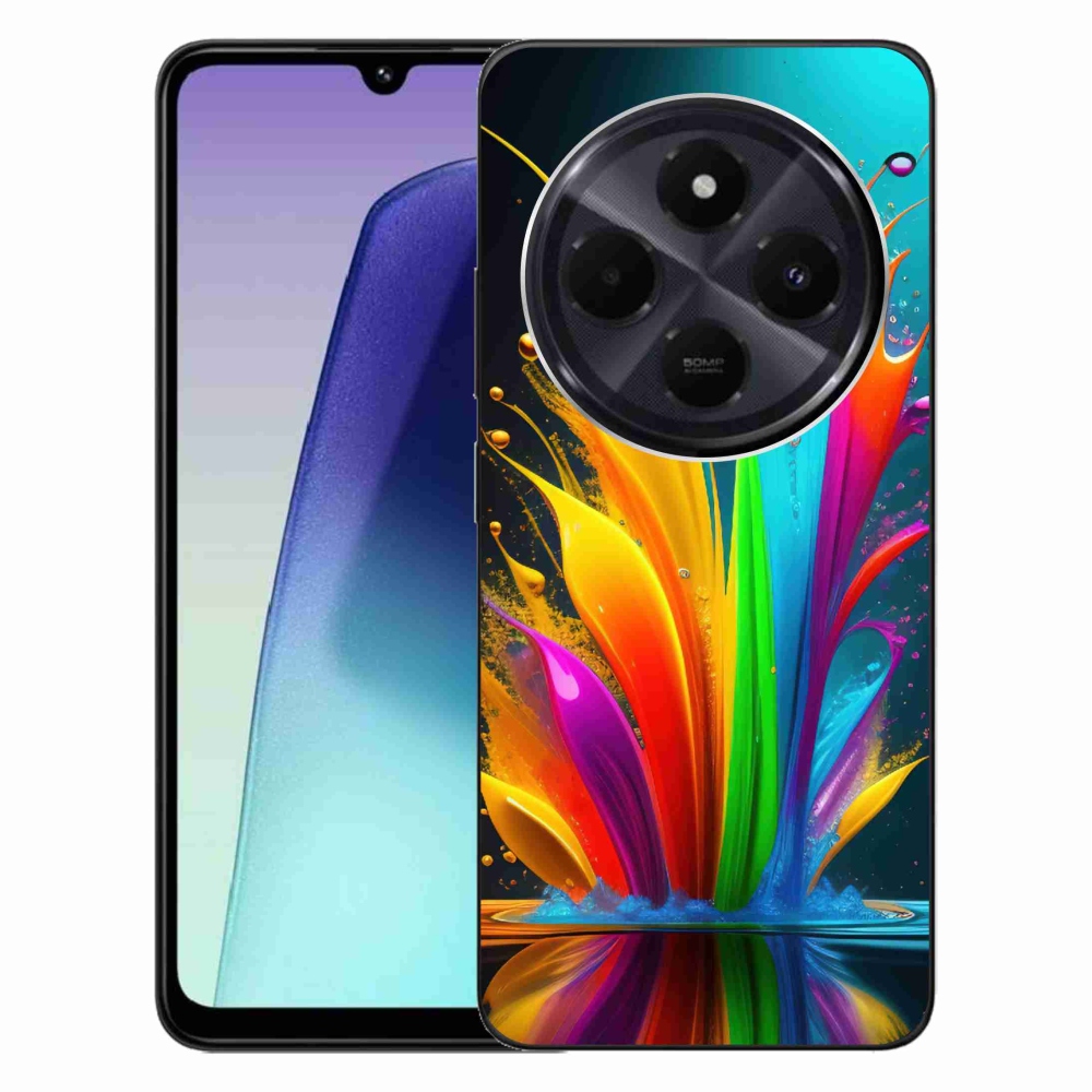Gelový kryt mmCase na Xiaomi Redmi 14C/Poco C75 - abstraktní motiv 1