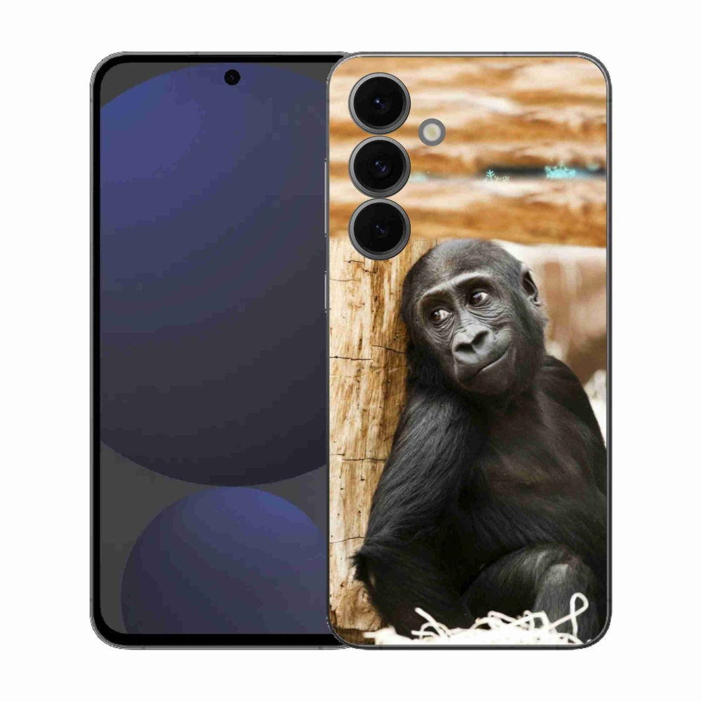 Gelový kryt mmCase na Samsung Galaxy S25 FE - gorila