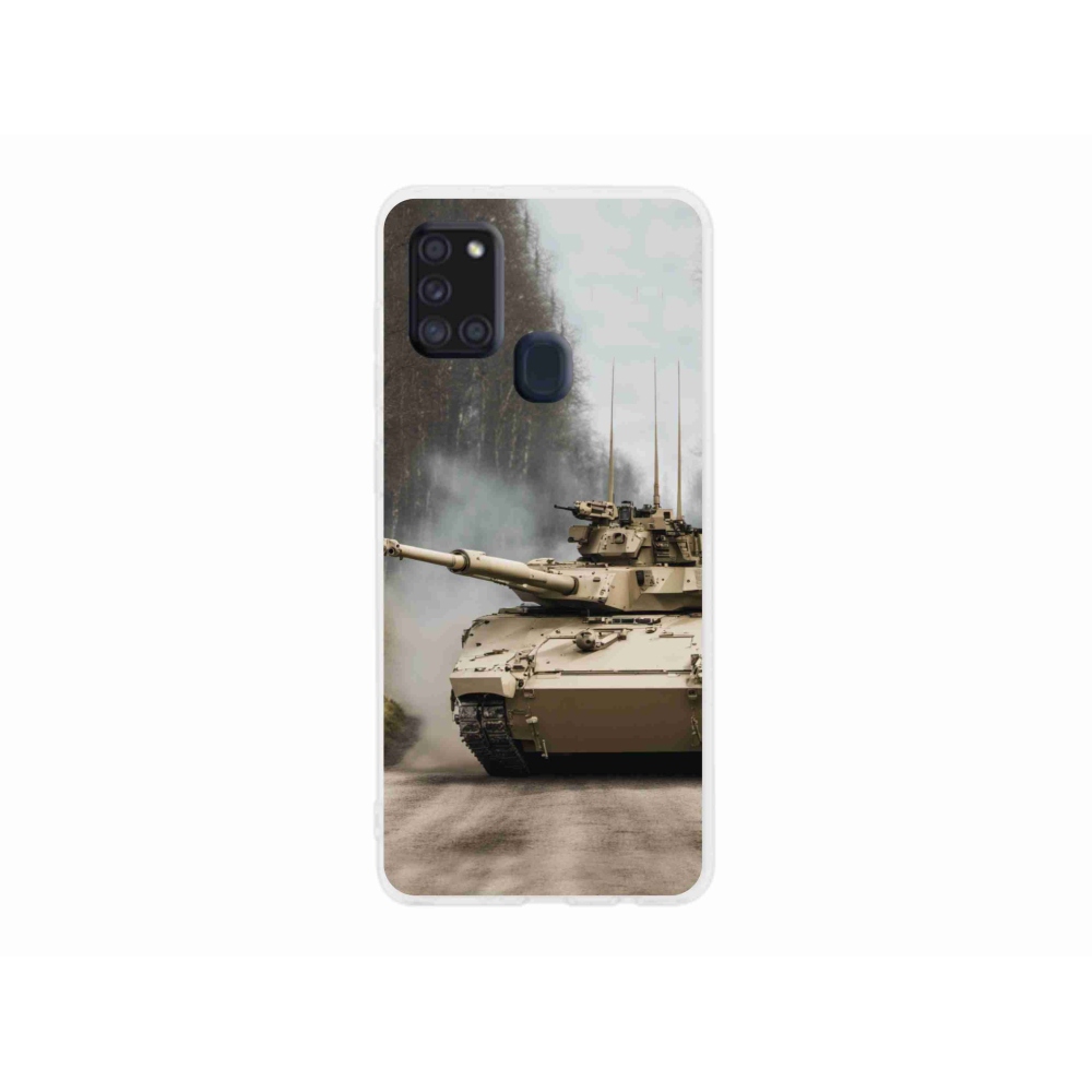 Gelový kryt mmCase na Samsung Galaxy A21s - tank 1