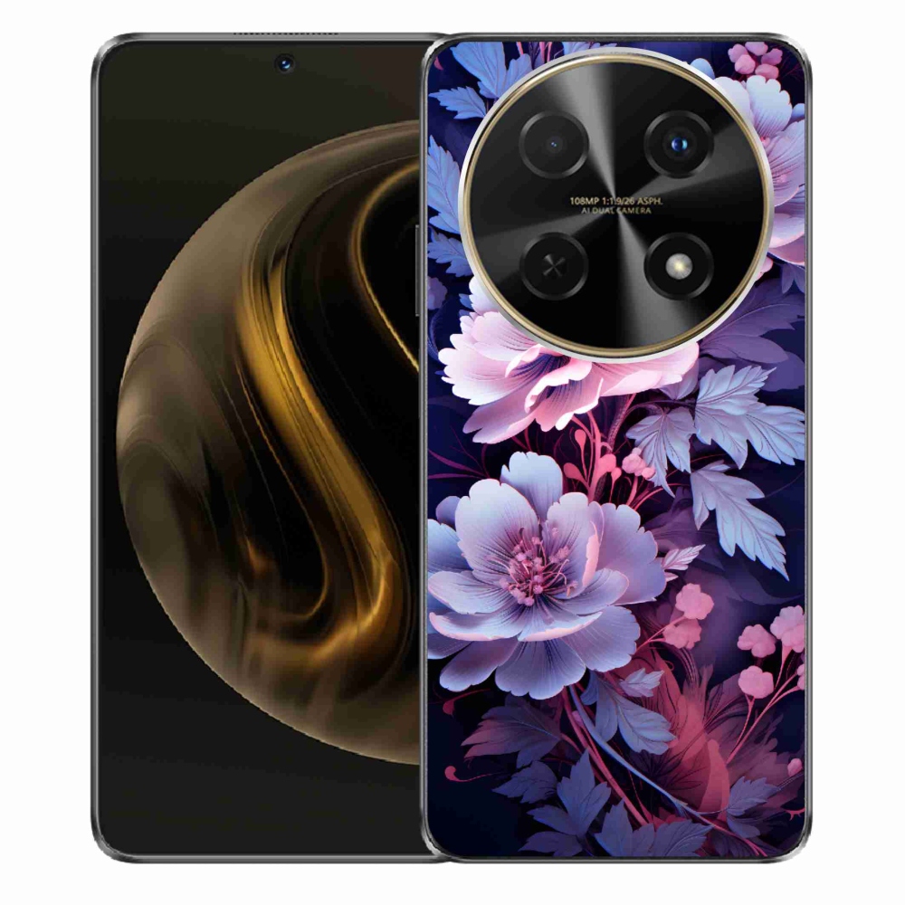 Gelový kryt mmCase na Huawei Nova 12i - květiny 11