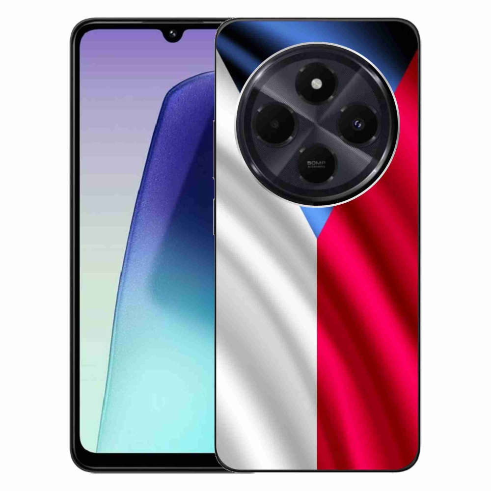 Gelový kryt mmCase na Xiaomi Redmi 14C/Poco C75 - česká vlajka