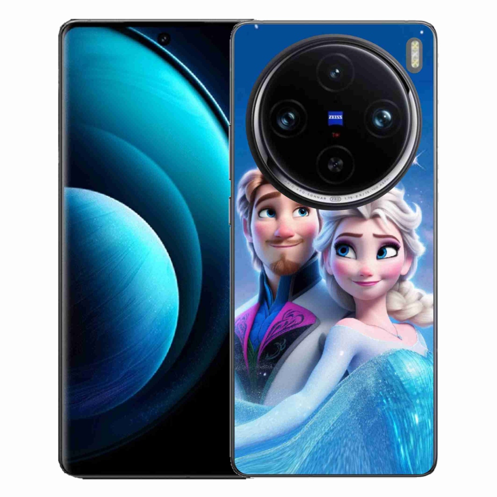 Gelový kryt mmCase na Vivo X100 Pro 5G - ledové království 1
