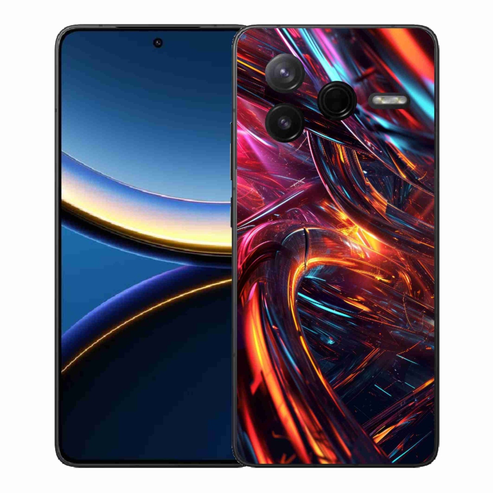 Gelový kryt mmCase na Xiaomi Poco F7 Pro - abstraktní motiv 10