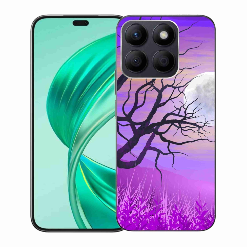 Gelový obal mmCase na Honor X8b - kreslený opadaný strom