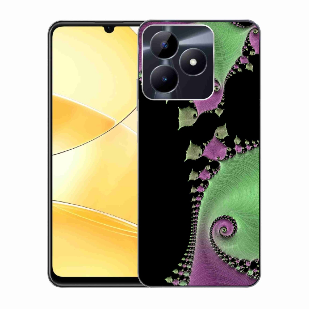 Gelový kryt mmCase na Realme C51/C53 - abstraktní motiv 20
