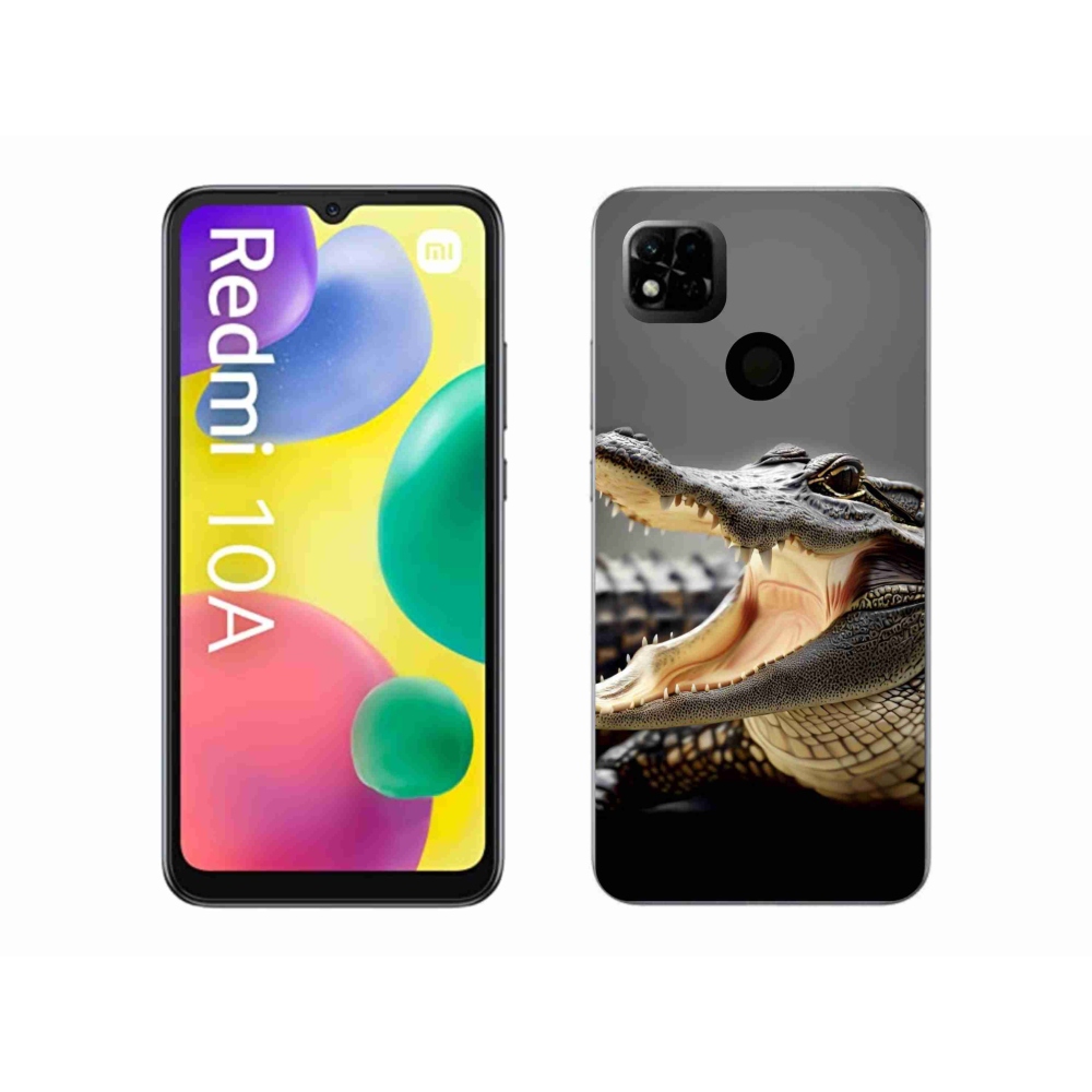 Gelový kryt mmCase na Xiaomi Redmi 10A - krokodýl