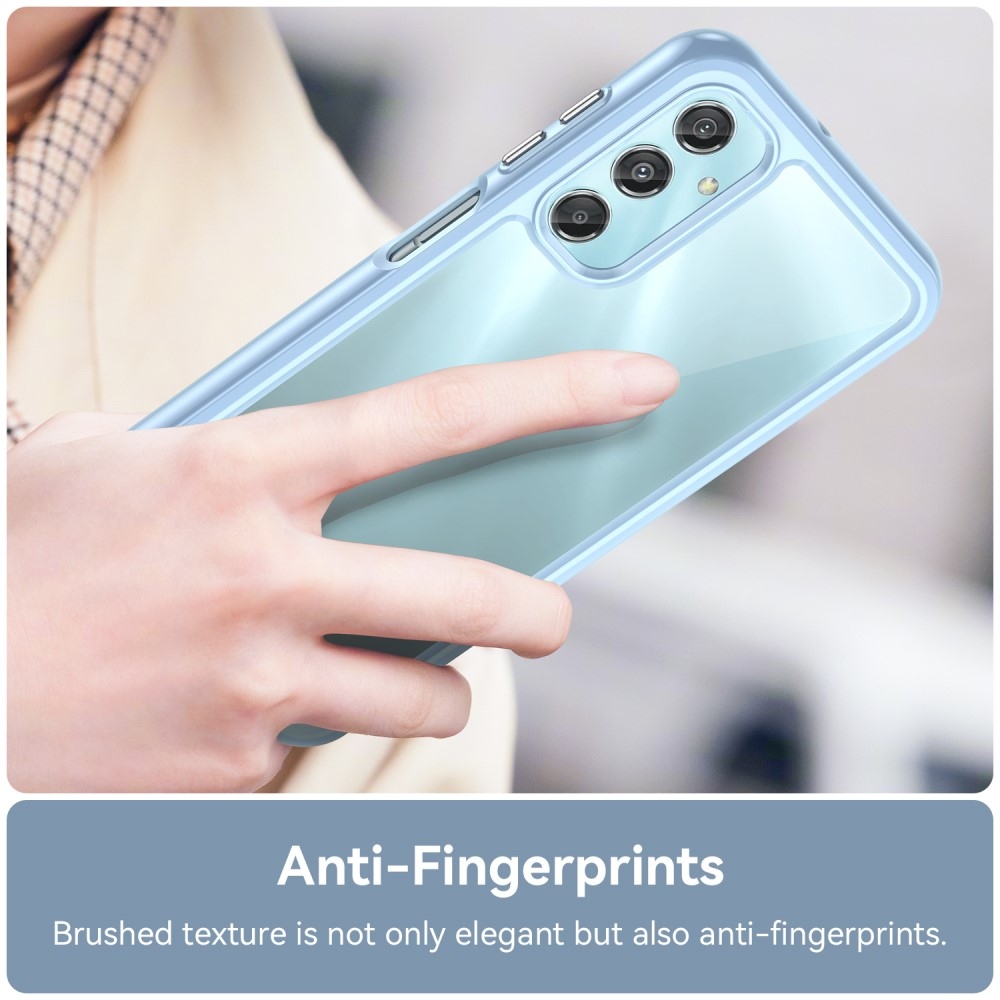 Gelový obal s pevnými zády na Samsung Galaxy A25 5G - modrý