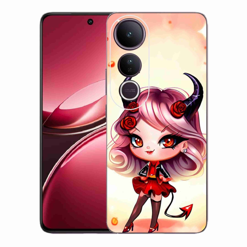 Gelový kryt mmCase na Vivo V50 Lite 4G/5G - kreslená čertice