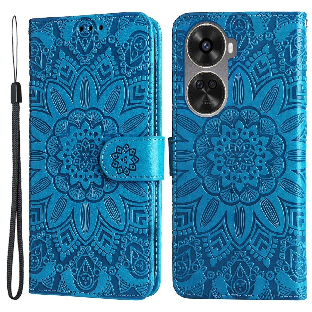 Sunflower knížkové pouzdro na Huawei Nova 12 SE - modré