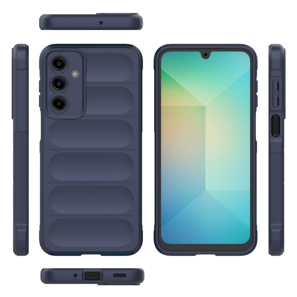 Rugg odolný gelový obal na Samsung Galaxy A16 4G/5G - tmavěmodrý
