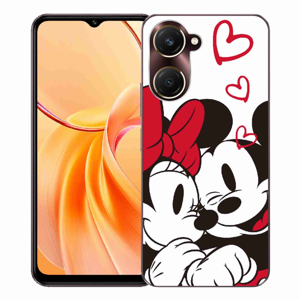 Gelový kryt mmCase na Vivo Y28s 5G - minnie a mickey