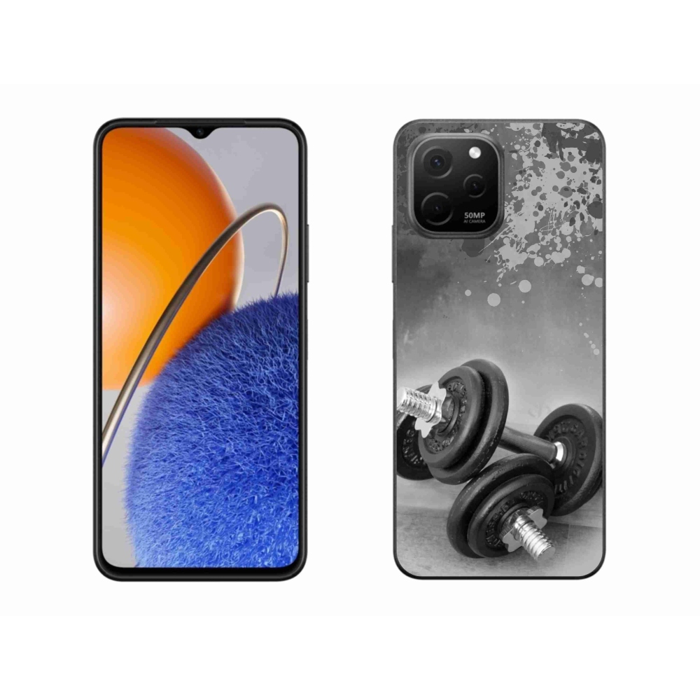 Gelový kryt mmCase na Huawei Nova Y61 - činky 1