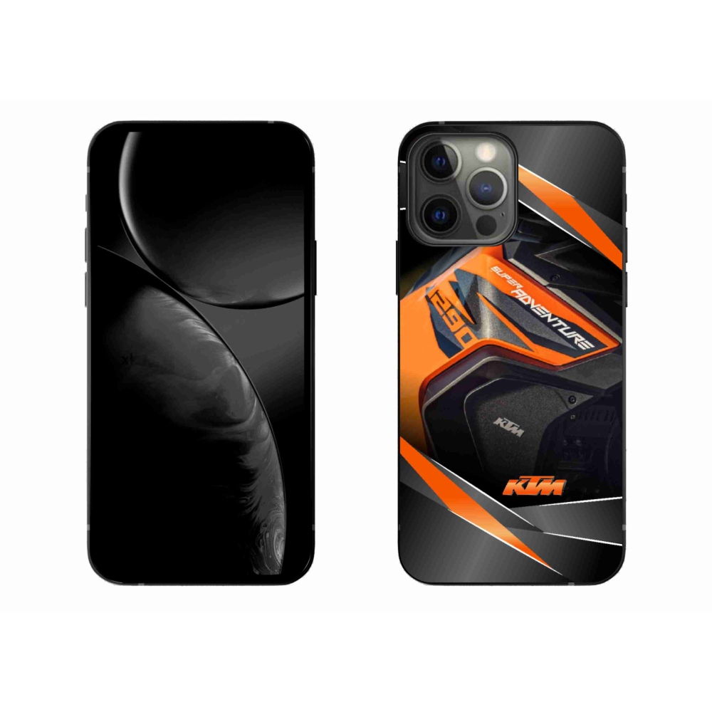 Gelový kryt mmCase na iPhone 13 Pro Max 6.7 - motorka ktm