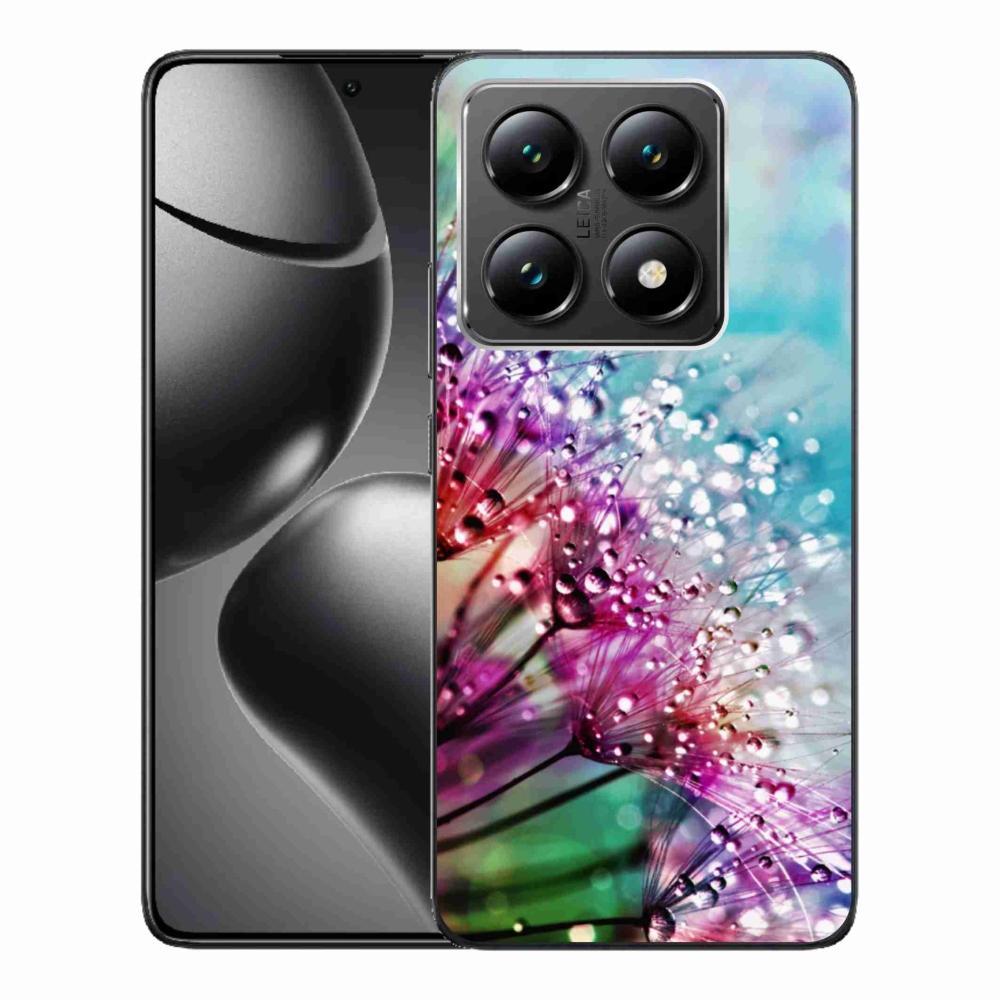 Gelový kryt mmCase na Xiaomi 14T - barevné květy