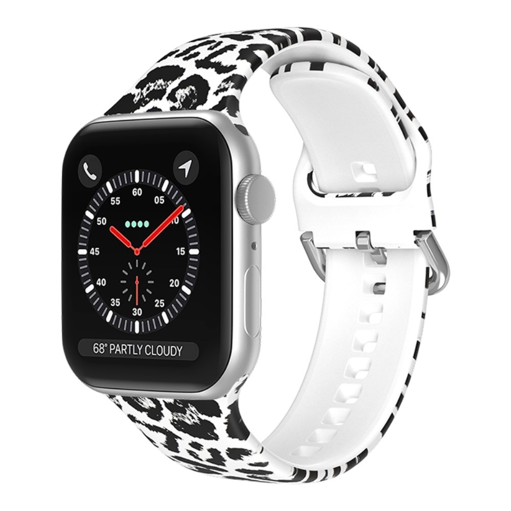 Print silikonový řemínek na Apple Watch Ultra/Ultra 2 49mm/SE/SE 2022/2023 44mm/9/8/7 45mm/6/5/4 44mm/3/2/1 42 mm - vzor M
