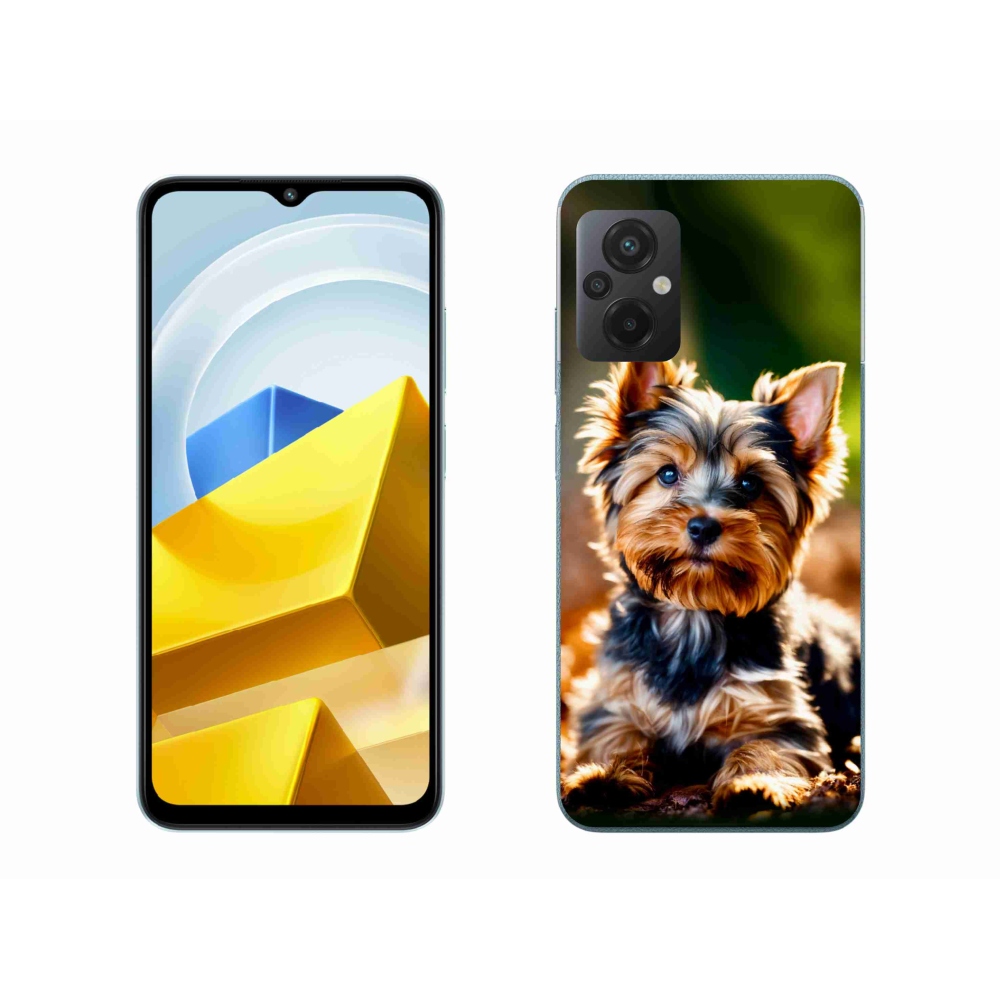 Gelový kryt mmCase na Xiaomi Poco M5 4G - jorkšír 10