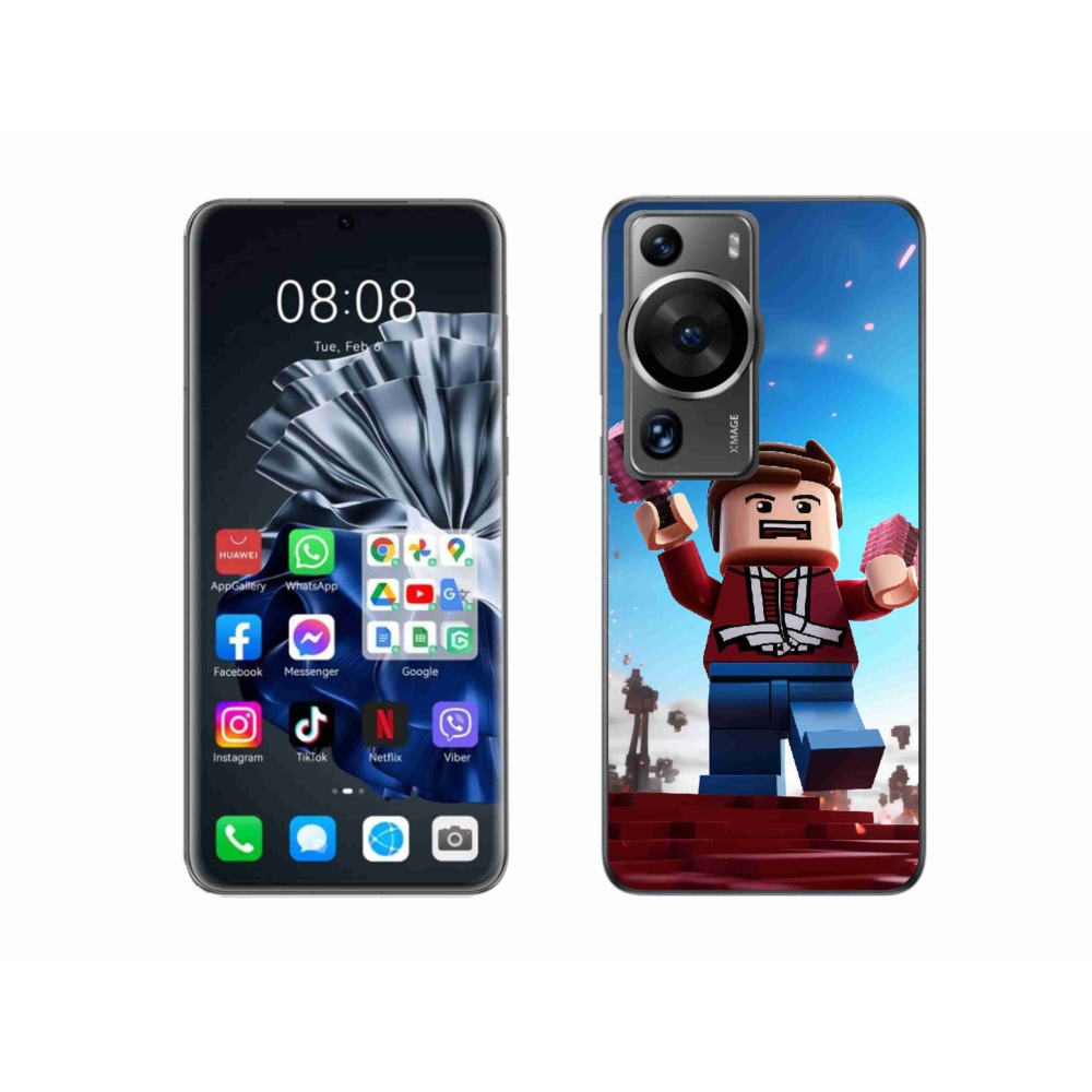 Gelový kryt mmCase na Huawei P60 Pro - roblox 2