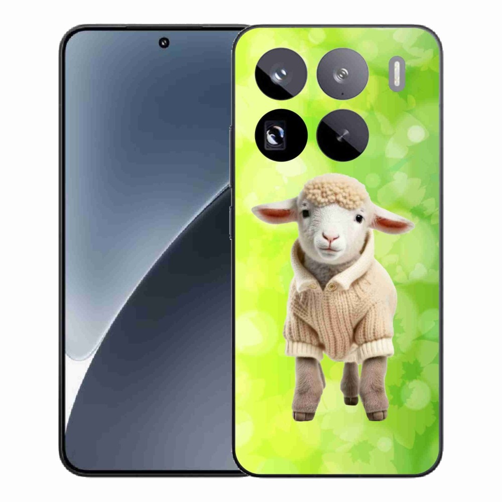 Gelový kryt mmCase na Xiaomi 15 Pro - jehně ve svetru
