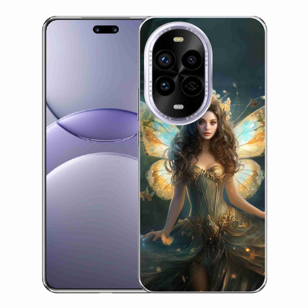 Gelový kryt mmCase na Huawei Nova 13 Pro 5G - motýlí žena