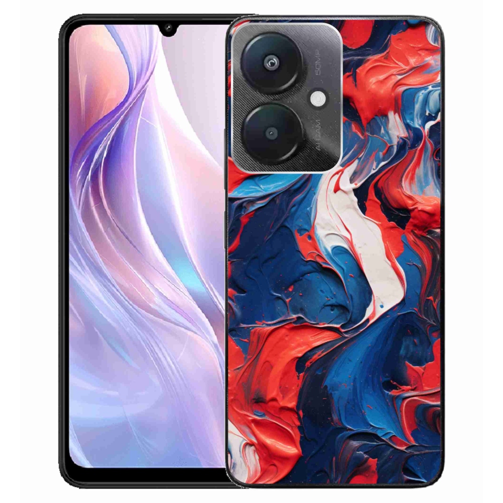 Gelový kryt mmCase na Xiaomi Redmi 13C 5G - abstraktní motiv 7