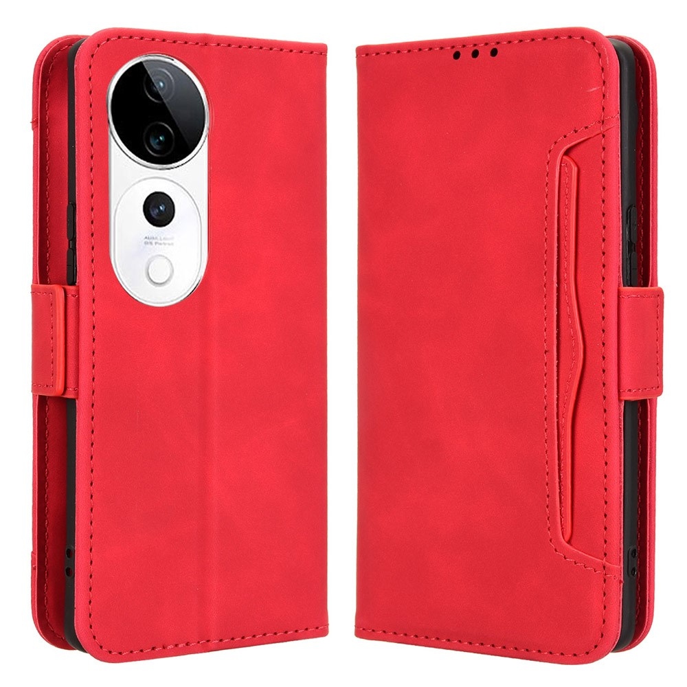 Multi knížkové pouzdro na Vivo V40 5G - červené