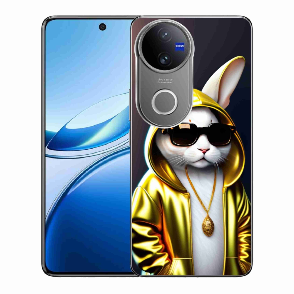 Gelový kryt mmCase na Vivo V50 5G - kočka boss
