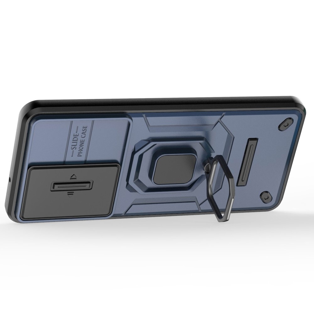 Lens odolný kryt na Samsung Galaxy M55 5G - modrý