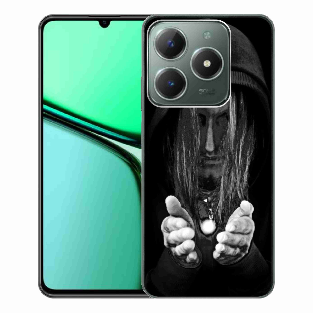 Gelový kryt mmCase na Realme C61 - tajemná osoba