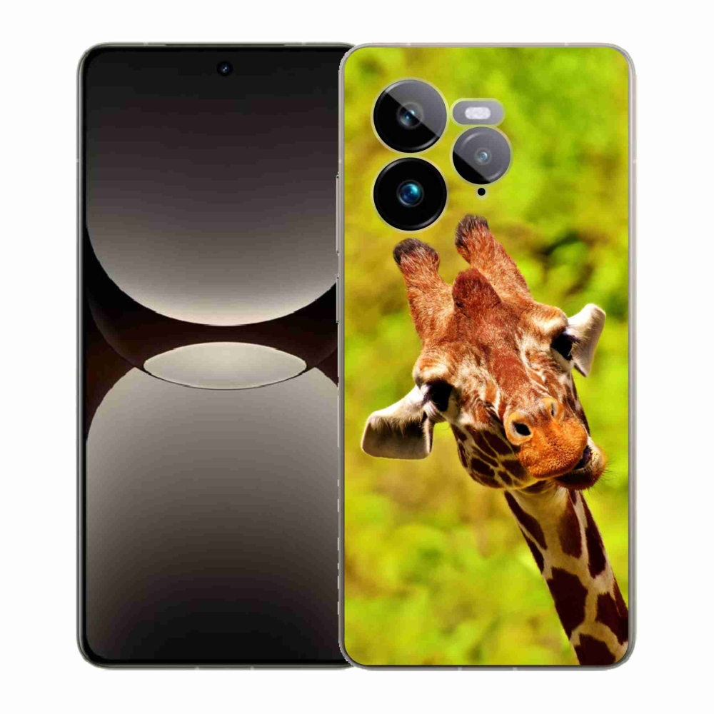 Gelový kryt mmCase na Realme GT 7 Pro 5G - žirafa
