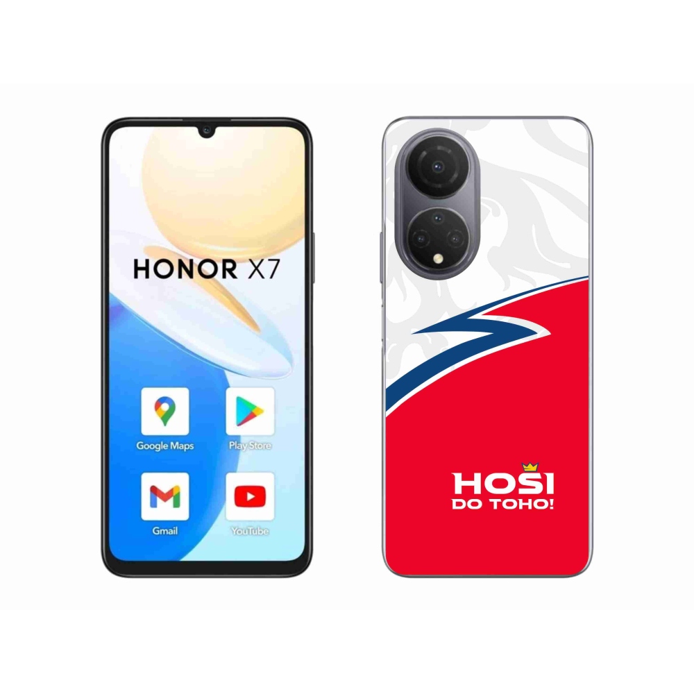 Gelový kryt mmCase na Honor X7 - hoši do toho 1