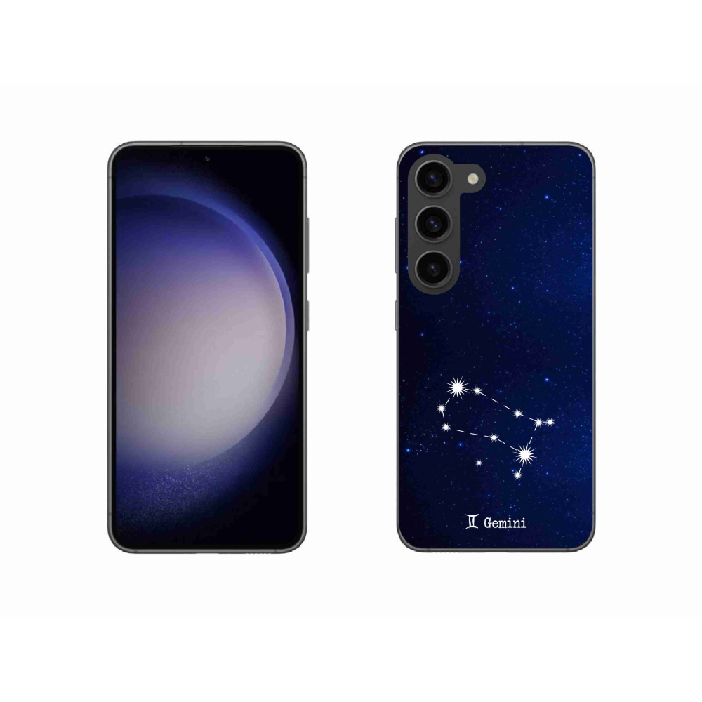 Gelový kryt mmCase na Samsung Galaxy S23 5G - souhvězdí Blíženců
