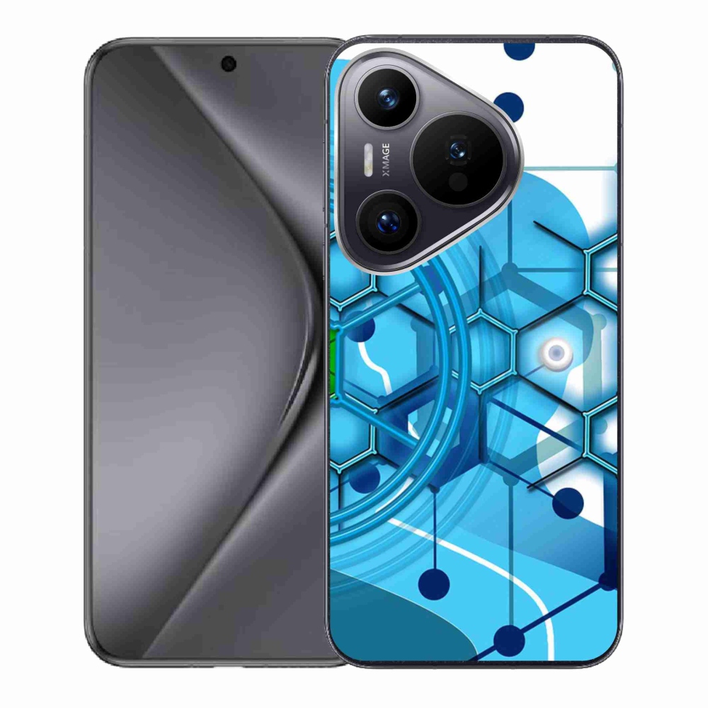 Gelový kryt mmCase na Huawei Pura 70 - abstraktní vzor 2