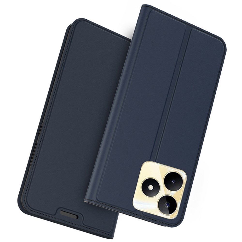 DUX knížkové pouzdro na Realme C51/C53 - tmavěmodré