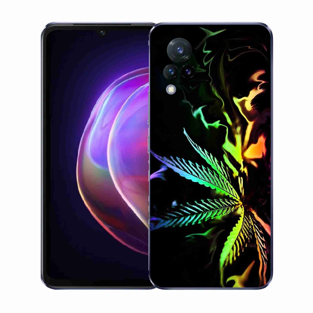 Gelový kryt mmCase na Vivo V21 4G/5G - konopí 2