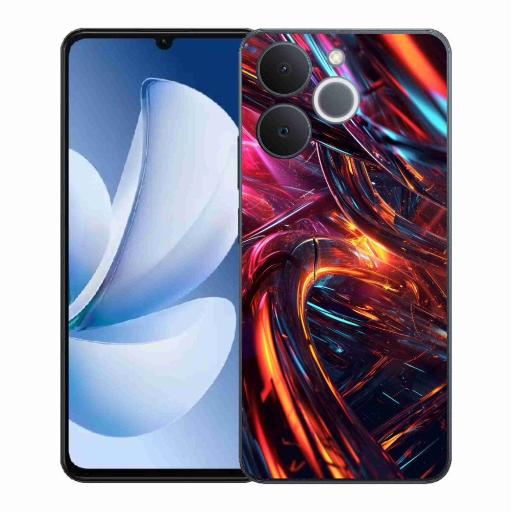 Gelový kryt mmCase na Realme Note 70T - abstraktní motiv 10