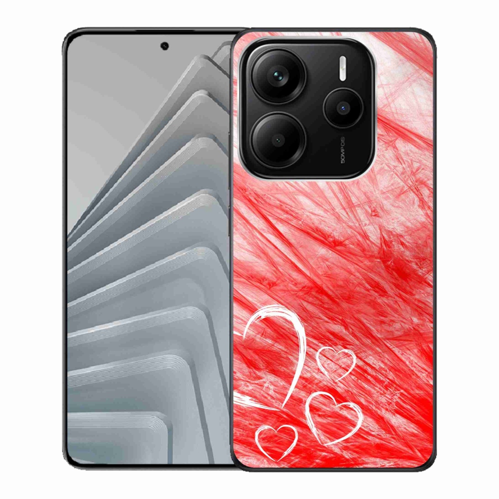 Gelový kryt mmCase na Xiaomi Redmi Note 14 5G - heart