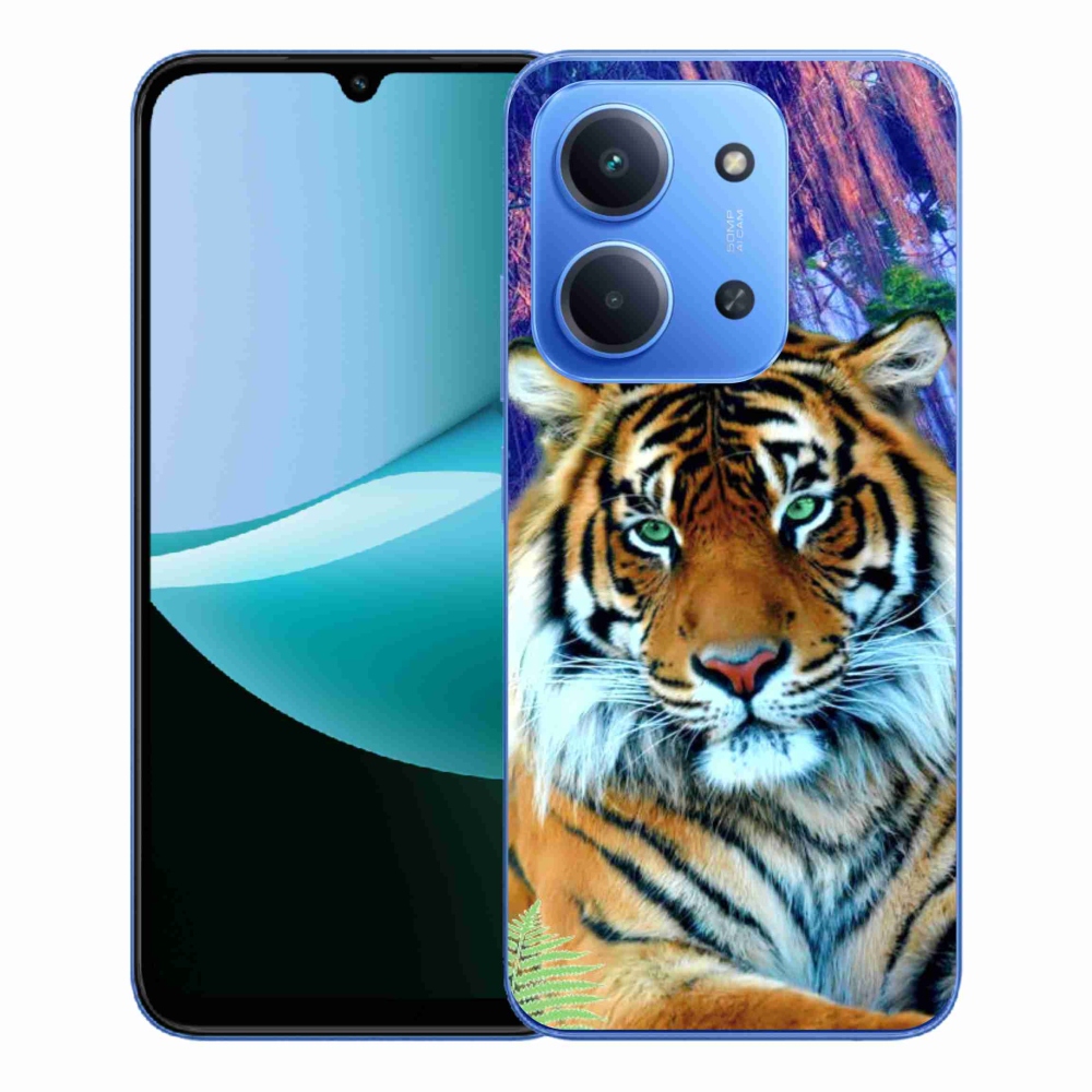 Gelový kryt mmCase na Xiaomi Redmi 15C 4G/5G (173mm) - tygr