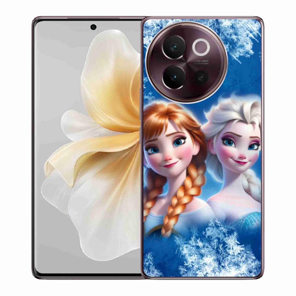 Gelový kryt mmCase na Vivo V40 Lite 5G - ledové království 2