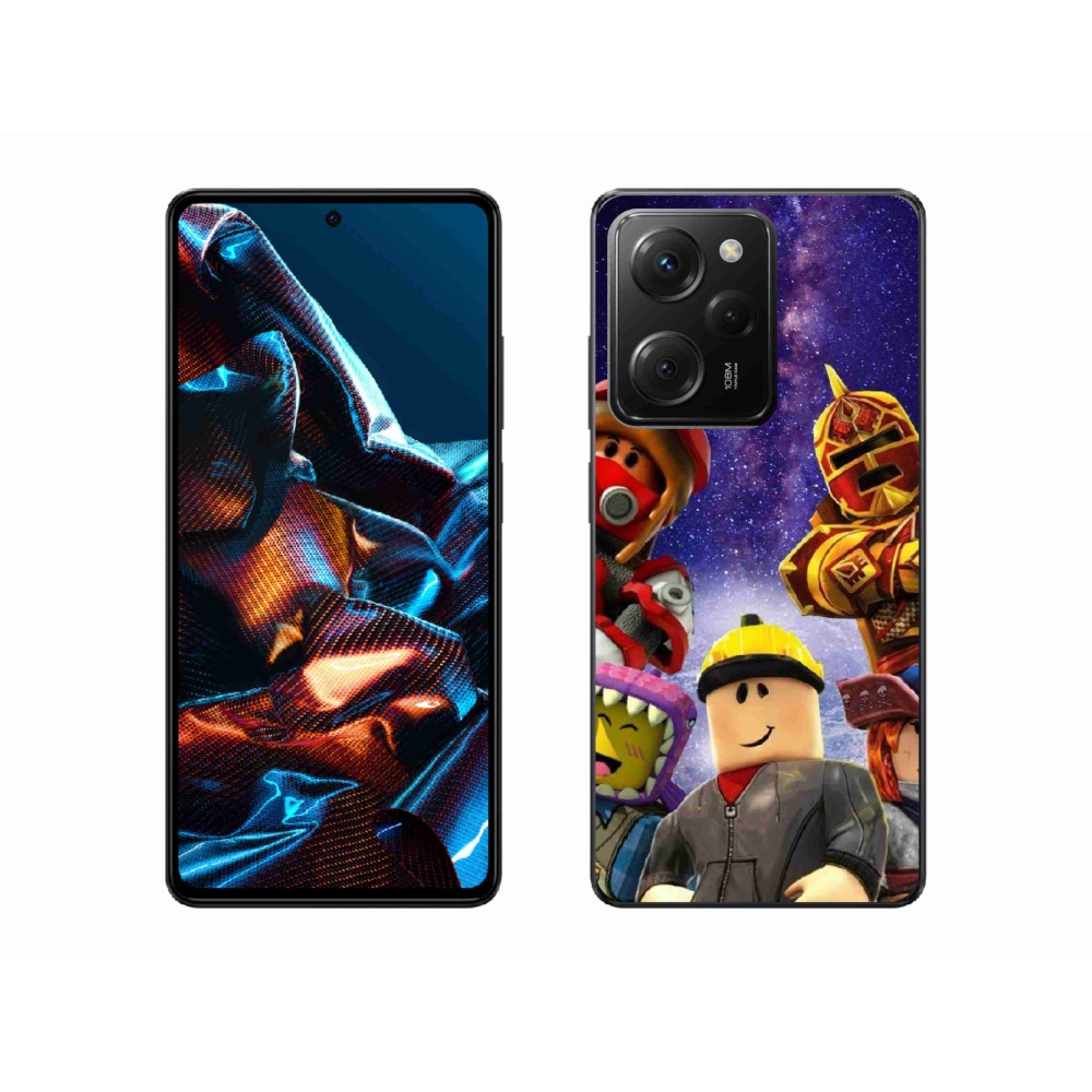Gelový kryt mmCase na Xiaomi Poco X5 Pro 5G - roblox 3
