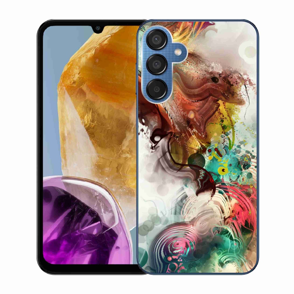 Gelový kryt mmCase na Samsung Galaxy M15 5G - abstrakt 1