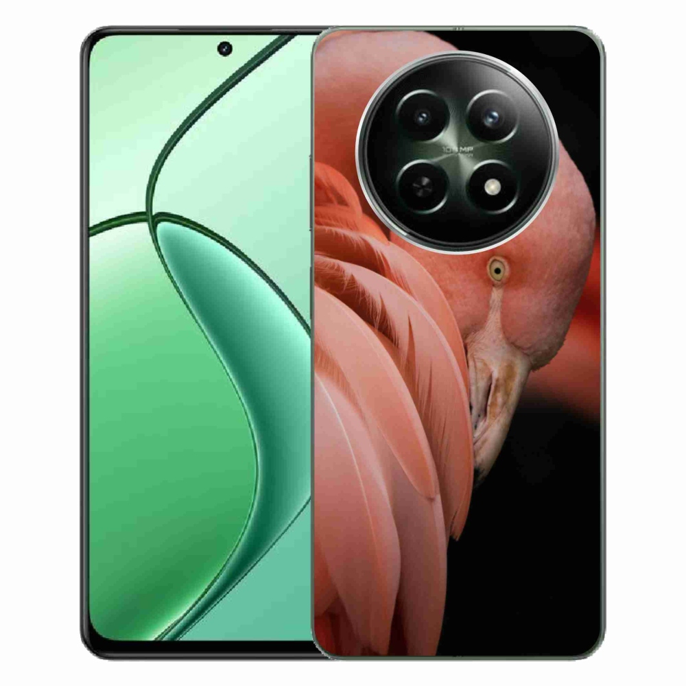 Gelový kryt mmCase na Realme 12 5G/12x 5G - plameňák 3