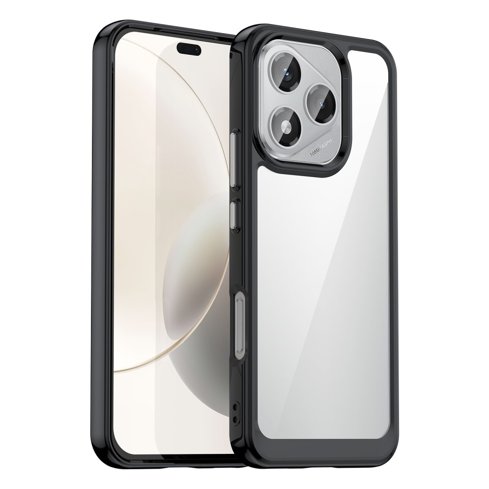 Gelový obal s pevnými zády na Honor 400 Lite - černý