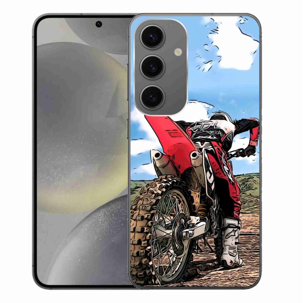 Gelový kryt mmCase na Samsung Galaxy S24+ - moto