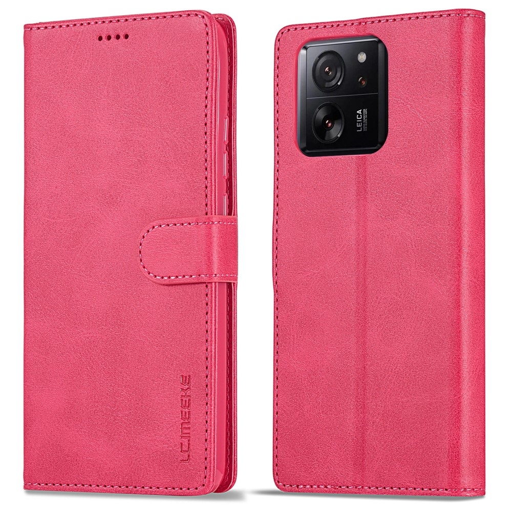 IMEEKE knížkové pouzdro na Xiaomi 13T/13T Pro - rose